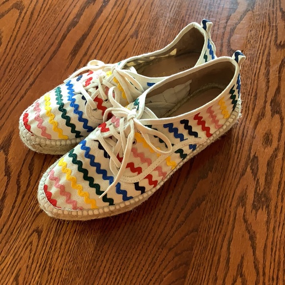 Funky Rainbow Loeffler Randall Platform Shoes Sixe 8 - 8.5 - Picture 4 of 14